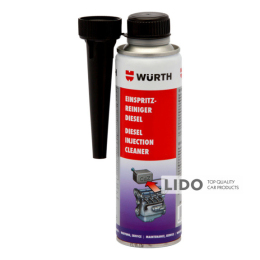 Очиститель системы впрыска дизельных двигателей Wurth 300мл