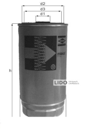 Фильтр топливный Mahle KC111