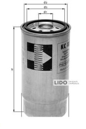 Фильтр топливный Mahle KC171