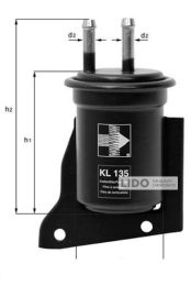 Фильтр топливный Mahle KL135