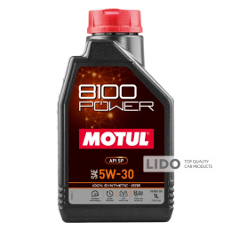 Моторное масло Motul 8100 Power 5W30 1л 111800