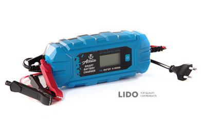 Зарядний пристрій АКБ 12 Atelie 4А 12В імпульсний цифровий