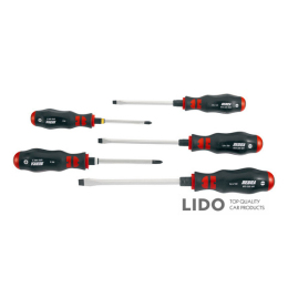 Набор отверток Wurth Zebra ударные шестигранный стержень шлиц и РН 5шт