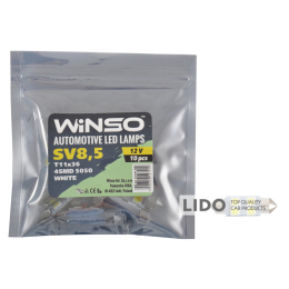 LED автолампа Winso 12V SMD SV8.5 T11x36