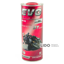 Моторное масло Evo Moto 2T Racing 1L красный