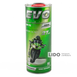 Моторне масло Evo Moto 2T Bio 1L зелений