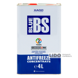 Антифриз Xado Antifreeze Blue BS G11 синий концентрат 4л