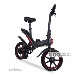 Електровелосипед Proove Model Sportage (чорно червоний)