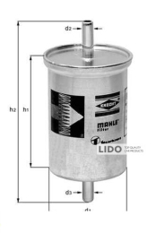 Фильтр топливный Mahle KL171