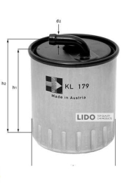 Фильтр топливный Mahle KL179