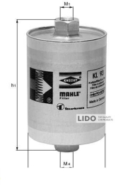 Фильтр топливный Mahle KL187