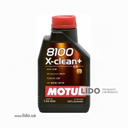 Моторное масло MOTUL 8100 X-clean PLUS 5W30 1л