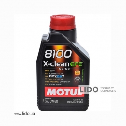 Моторне масло MOTUL 8100 X-clean EFE 5W30 1л