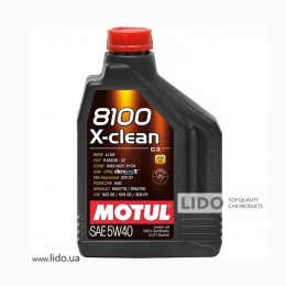 Моторне масло MOTUL 8100 X-clean 5W40 1л