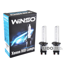 Ксенонова лампа Winso H1 6000K, 85V, 35W P14.5s KET, 2шт