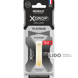 Ароматизатор целюлозний з капсулою Nowax серія X Drop Deluxe - Platinum