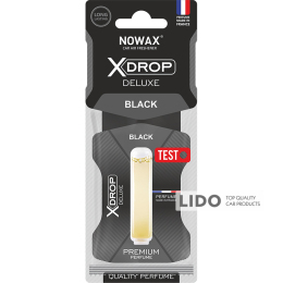 Ароматизатор целюлозний з капсулою Nowax серія X Drop Deluxe - Black