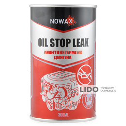 Nowax Герметик масляной системы двигателя, OIL STOP LEAK, 300мл