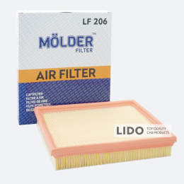 Фильтр воздушный LF 206 (WA6249, LX316, C2598)
