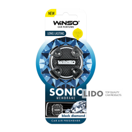 Освежитель воздуха Winso Sonic, мембранный на дефлектор - Black Diamond