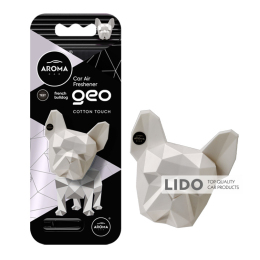 Ароматизатор Aroma Car Geo Dog - White Cotton Touch