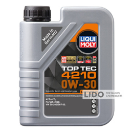 Моторне масло Liqui Moly Top Tec 4210 SAE 0W-30 1л