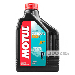 Моторное масло Motul 2T Outboard Tech, 2л (101726)