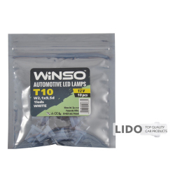 LED автолампа Winso 12V FLUX T10 W2.1x9.5d