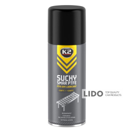 Смазка K2 Suchy Smar PTFE с тефлоном сухая 400мл