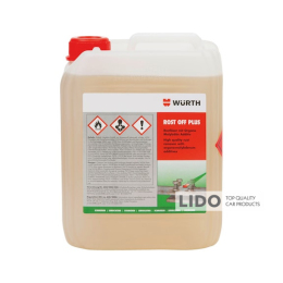 Растворитель ржавчины Wurth Rost Off Plus 5л