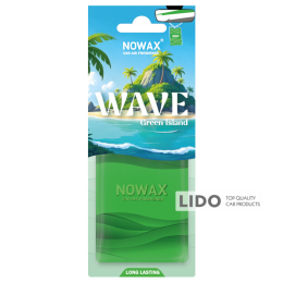 Ароматизатор пластиковый Nowax серия Wave - Green Island
