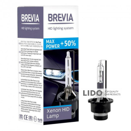 Ксеноновая лампа Brevia D2R +50% 5500K 85V 35W PK32d-3 1шт