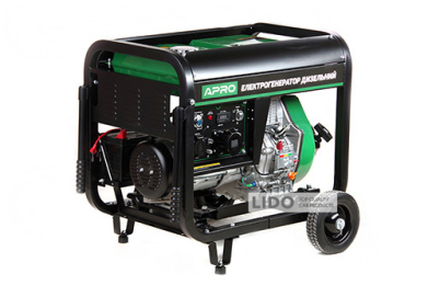 Генератор Apro дизельний 4-х тактний DG-75Е 7.5/8.0 кВт електрозапуск