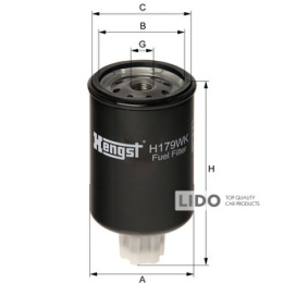Фильтр топливный Hengst H179WK
