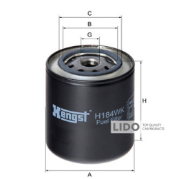 Фильтр топливный Hengst H184WK