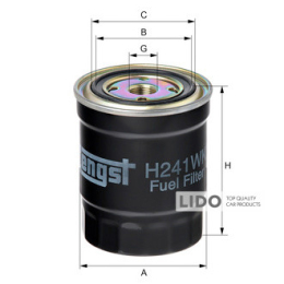 Фильтр топливный Hengst H241WK