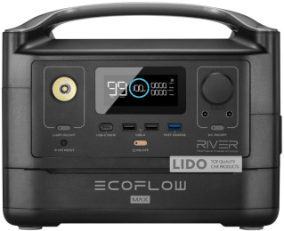 Зарядная станция EcoFlow RIVER Max 576Вт