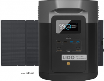 Комплект EcoFlow DELTA Max (2000) + 400W Solar Panel