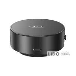 Тримач телефону автомобільний XO C155 Magnetic Car Suction Cup чорний