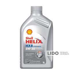 Моторное масло Shell Helix HX8 Synthetic 5w-30 1л