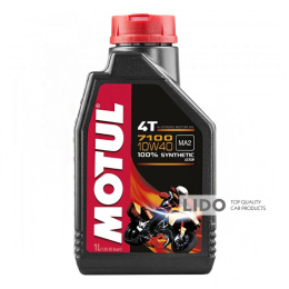 Моторное масло Motul 4T 7100 10W-40, 1л (104091)