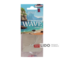 Ароматизатор пластиковый Nowax серия Wave - Caribbean