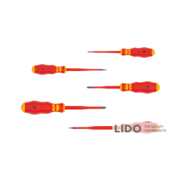 Набор отверток Wurth Zebra электроизолированные шлиц и РН 5шт