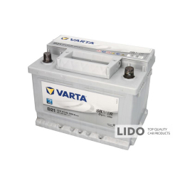 Аккумулятор Varta 61 Ah/12V Silver Dynamic D21 [- +]