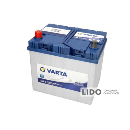 Аккумулятор Varta 60 Ah/12V Blue Dynamic Азия D48 [+ -]