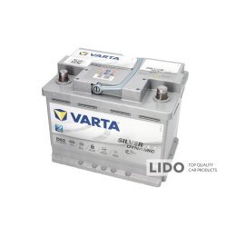 Акумулятор Varta 60 Ah/12V Start Stop plus AGM D52 [- +]