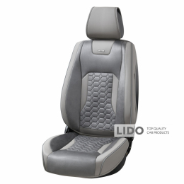 Комплект, 3D чохли для передніх сидінь Beltex Montana, grey 2шт