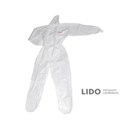 Костюм захисний одноразовий Wurth CAT3-TYPE5/6 білий XL