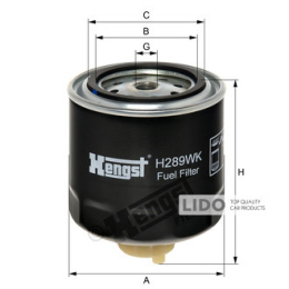 Фильтр топливный Hengst H289WK