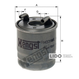 Фильтр топливный Hengst H331WK